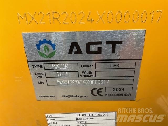 AGT MX21R Escavadeiras de esteiras