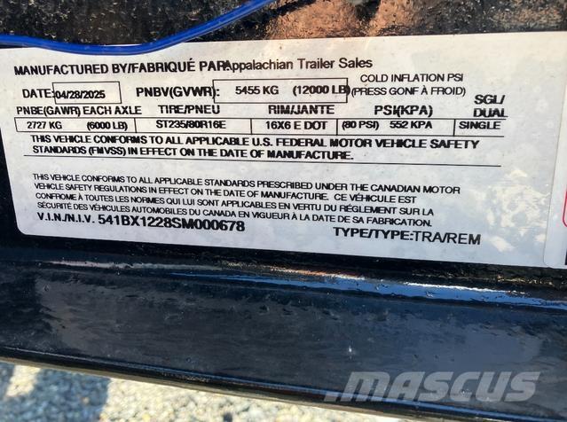  Appalachian Reboques dumpers