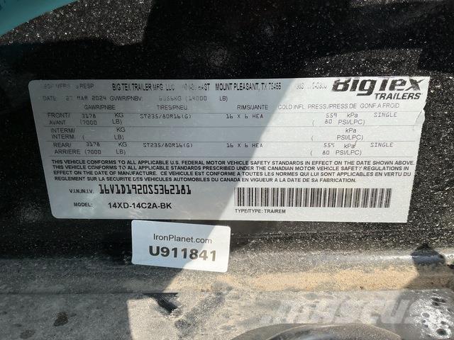 Big Tex  Reboques dumpers