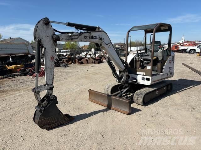 Bobcat 331 Escavadeiras de esteiras