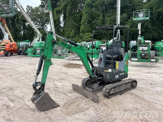 Bobcat E20 Escavadeiras de esteiras