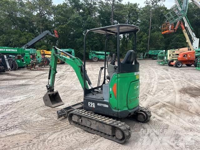 Bobcat E20 Escavadeiras de esteiras