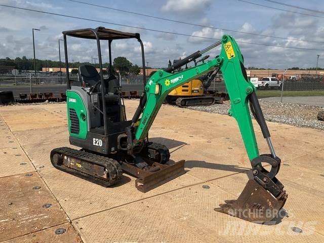 Bobcat E20 Escavadeiras de esteiras