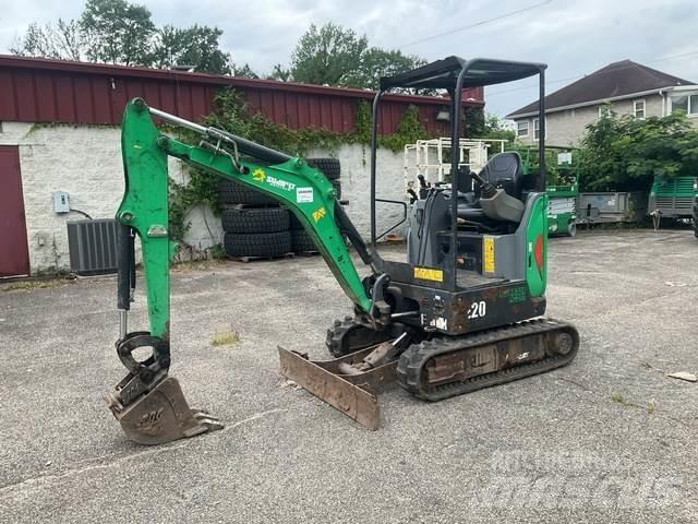 Bobcat E20 Escavadeiras de esteiras
