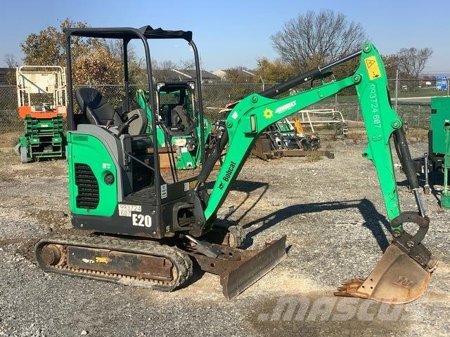 Bobcat E20 Escavadeiras de esteiras