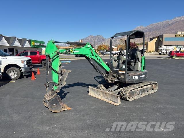 Bobcat E26 Escavadeiras de esteiras