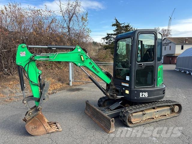 Bobcat E26 Escavadeiras de esteiras