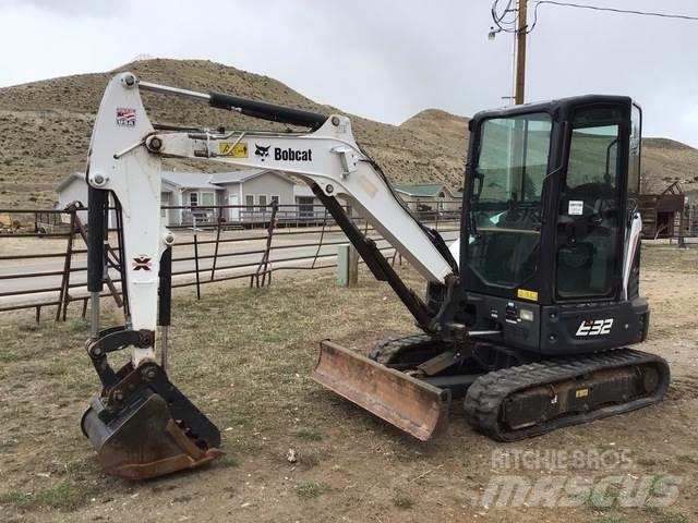 Bobcat E32i Escavadeiras de esteiras