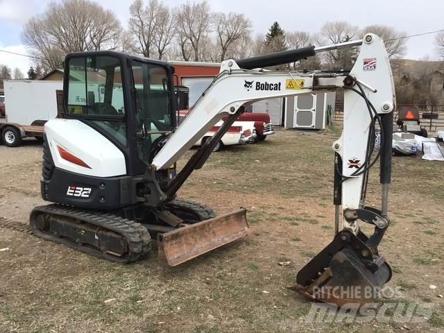 Bobcat E32i Escavadeiras de esteiras