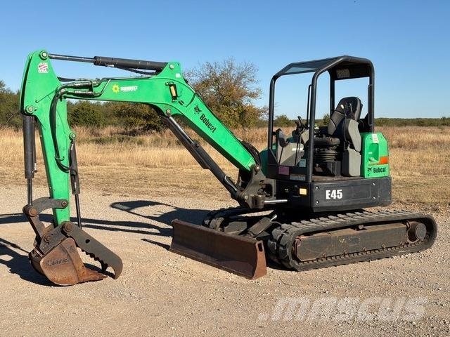 Bobcat E45 Escavadeiras de esteiras