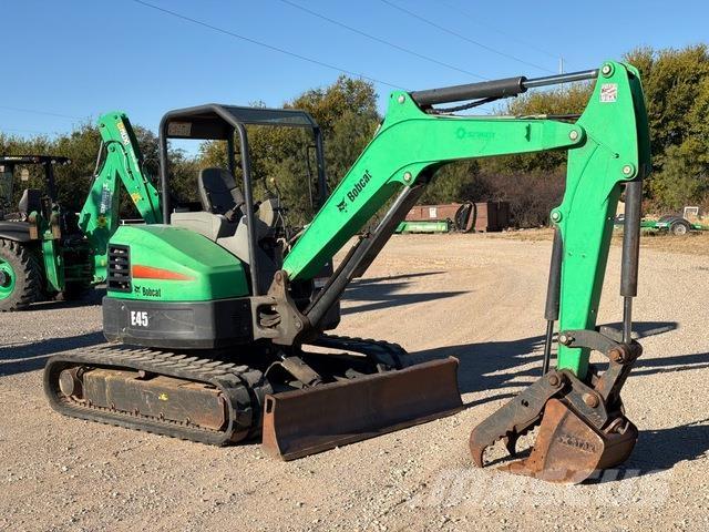 Bobcat E45 Escavadeiras de esteiras