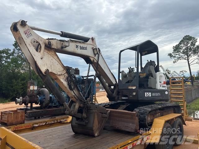 Bobcat E50 Escavadeiras de esteiras