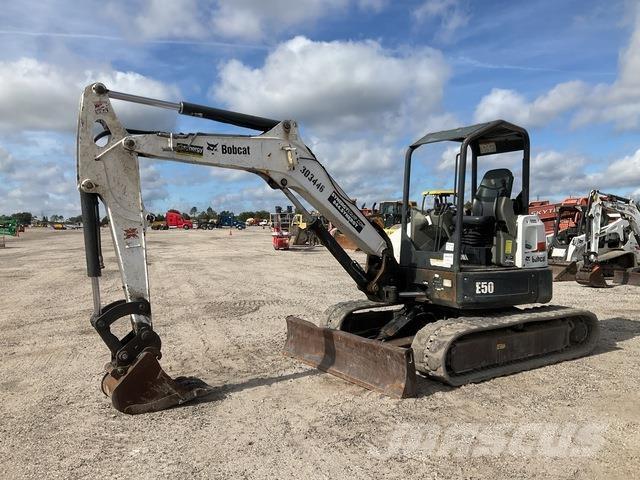 Bobcat E50 Escavadeiras de esteiras