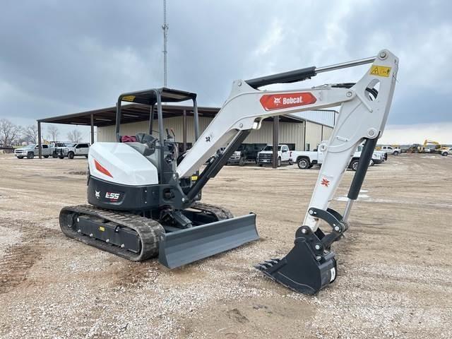 Bobcat E55 Escavadeiras de esteiras