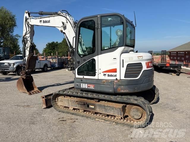 Bobcat E80A Escavadeiras de esteiras