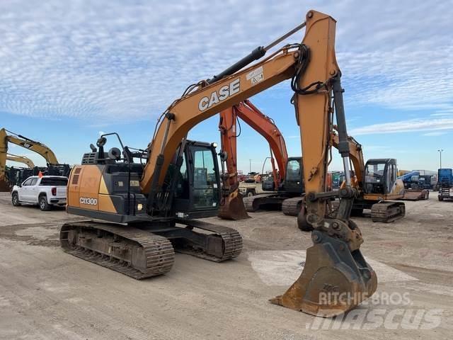 CASE CX130D Escavadeiras de esteiras
