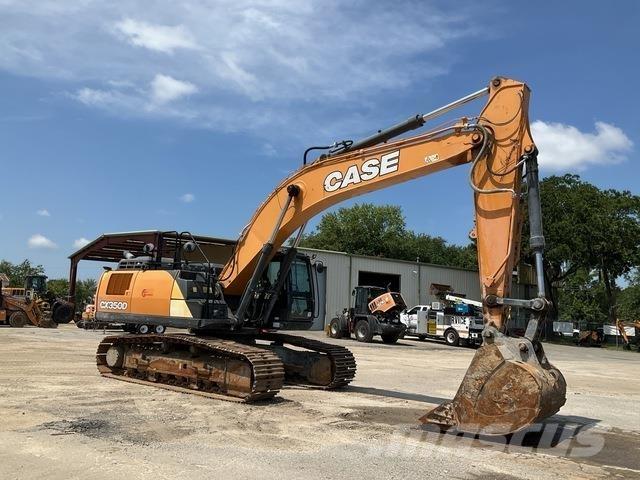 CASE CX350D Escavadeiras de esteiras