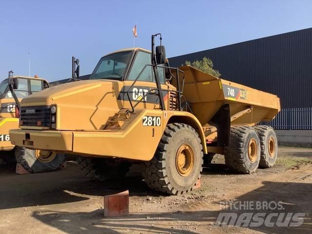 CAT 740 Caminhões articulados