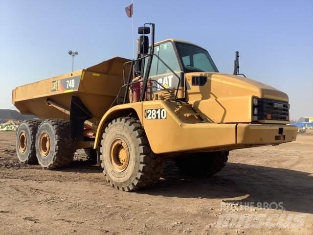 CAT 740 Caminhões articulados