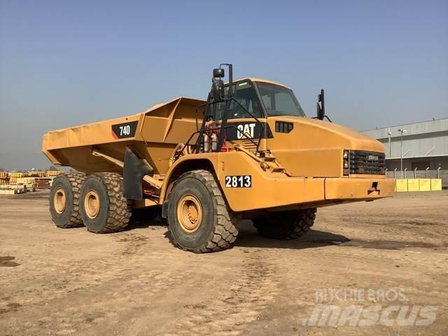 CAT 740 Caminhões articulados