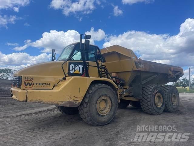 CAT 740 Caminhões articulados