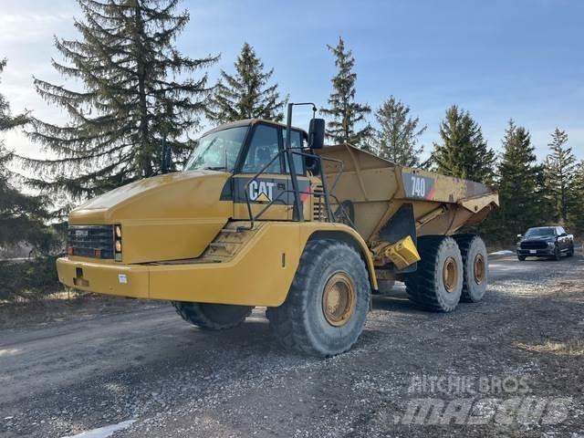 CAT 740 Caminhões articulados