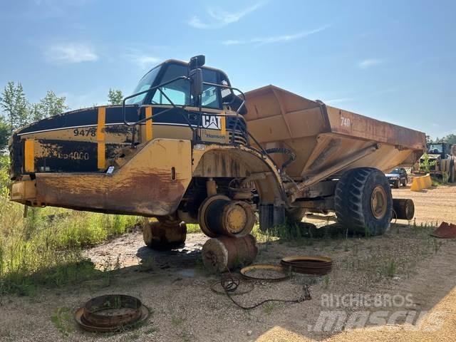 CAT 740 Caminhões articulados