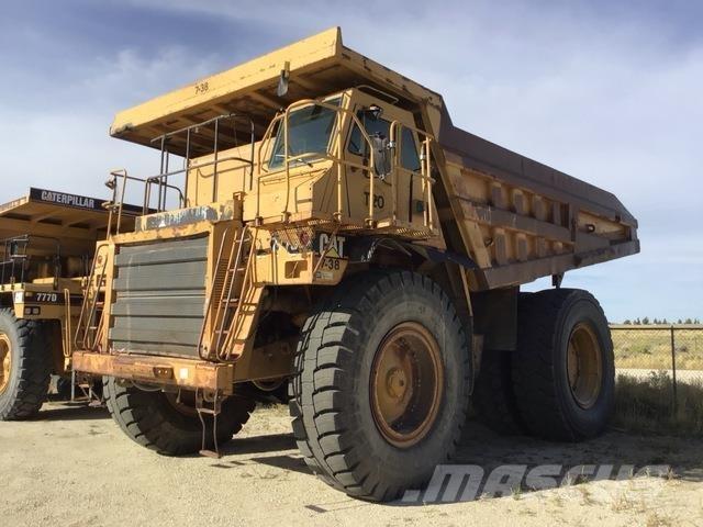 CAT 777C Caminhões articulados