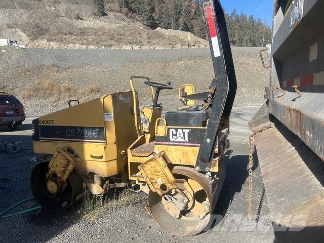 CAT CB224C Cilindros Compactadores tandem