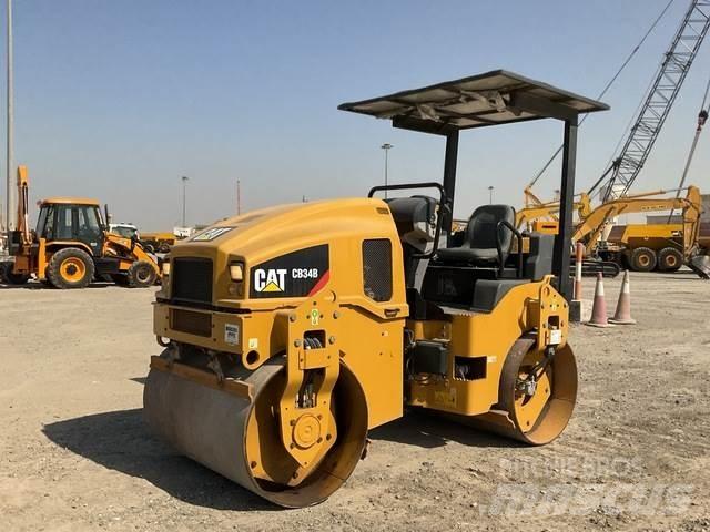 CAT CB34B Cilindros Compactadores tandem