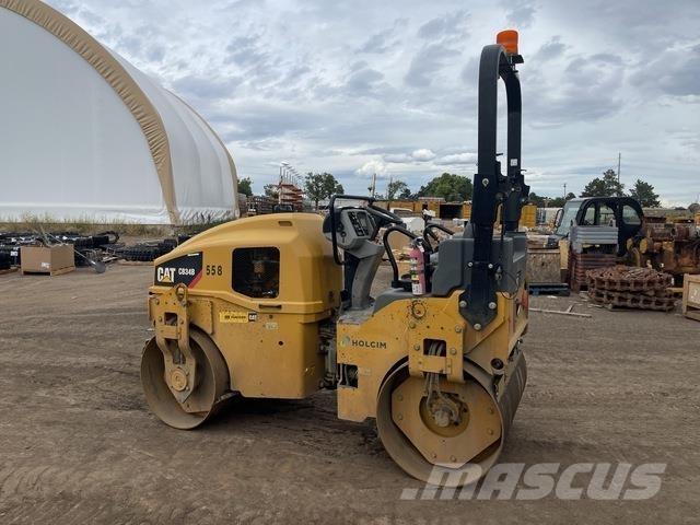 CAT CB34B Cilindros Compactadores tandem