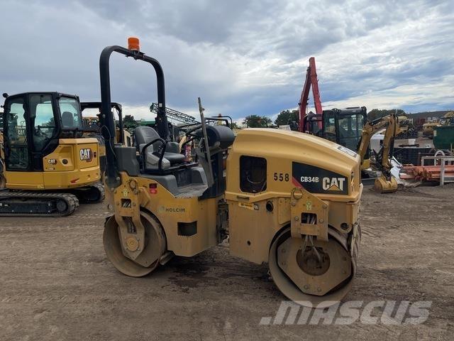 CAT CB34B Cilindros Compactadores tandem
