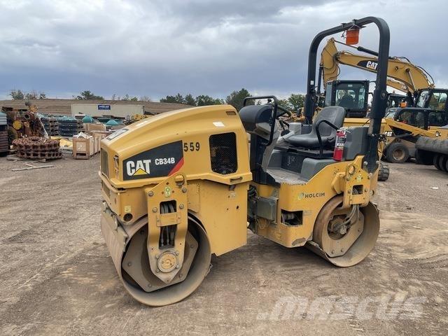 CAT CB34B Cilindros Compactadores tandem
