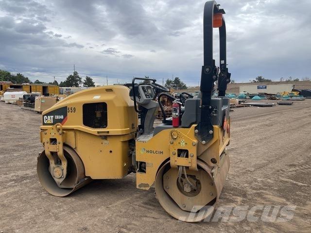 CAT CB34B Cilindros Compactadores tandem