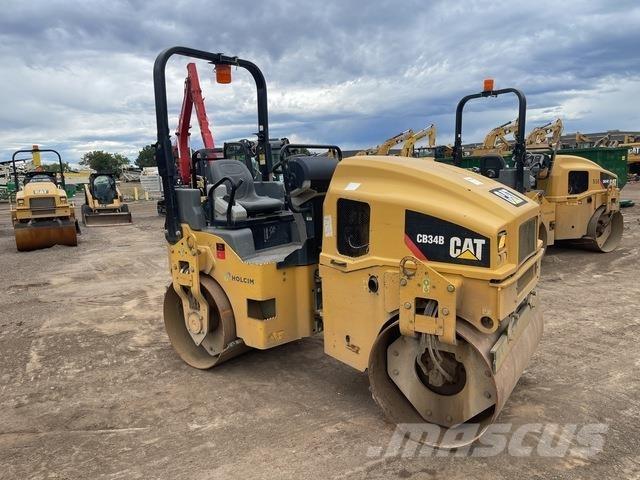 CAT CB34B Cilindros Compactadores tandem