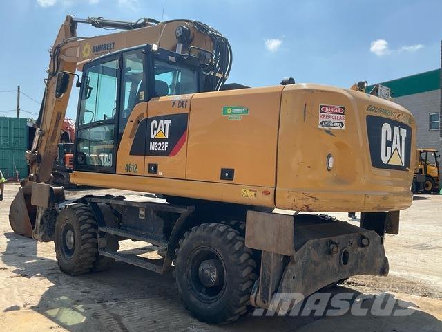 CAT M322F Escavadoras de rodas