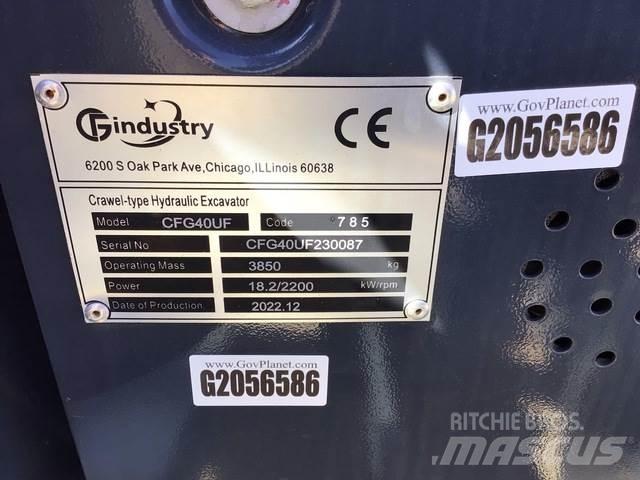 CFG 40UF Escavadeiras de esteiras