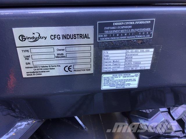 CFG MX50R Escavadeiras de esteiras