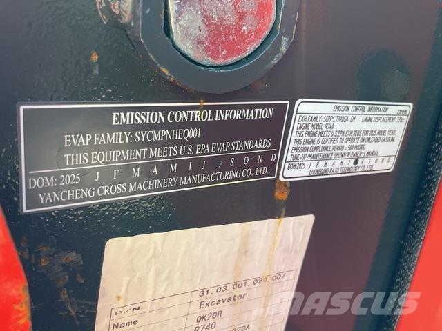 CFG QK20R Escavadeiras de esteiras