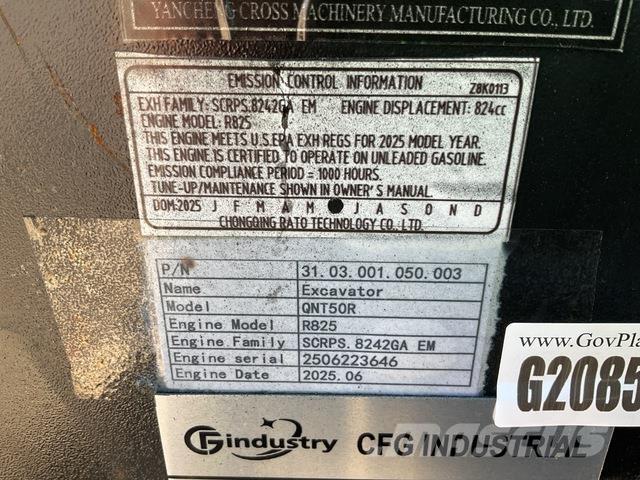 CFG QNT50R Escavadeiras de esteiras