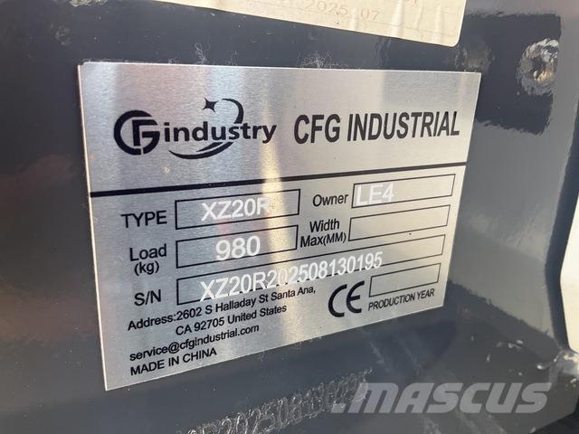 CFG XZ20R Escavadeiras de esteiras