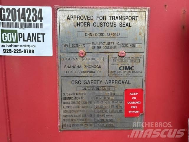 CIMC DC40H-72 Construção - Outros
