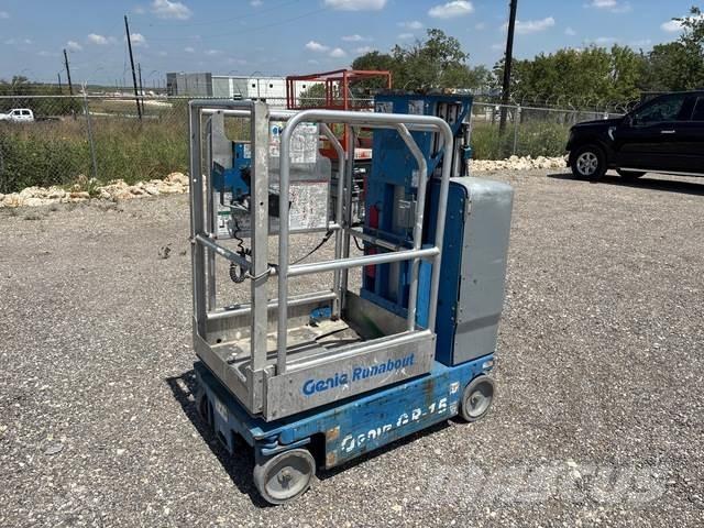 Genie GR-15 Plataformas de Mastro Vertical