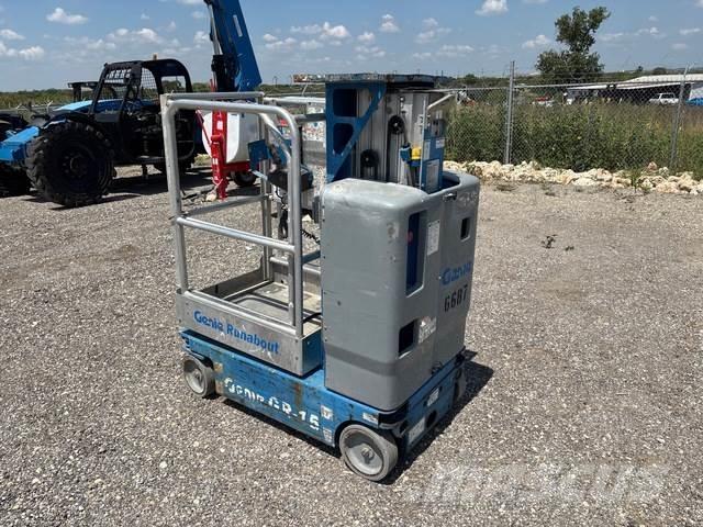 Genie GR-15 Plataformas de Mastro Vertical