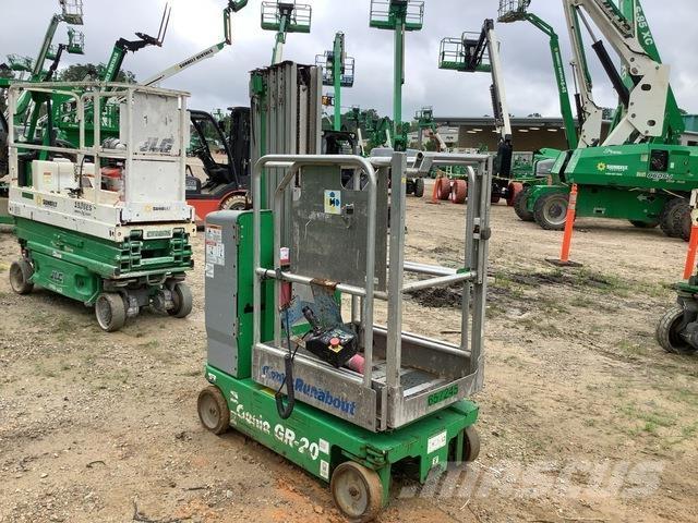 Genie GR-20 Plataformas de Mastro Vertical