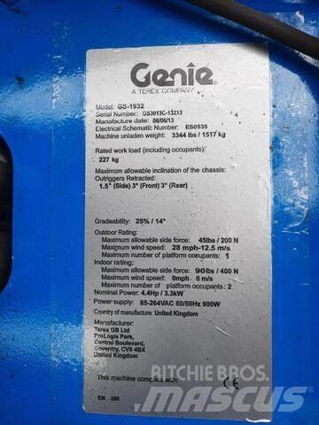 Genie GS1932 Elevadores de tesoura
