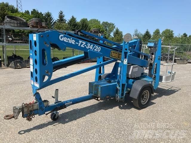 Genie TZ-34 Plataformas aéreas montadas em atrelados