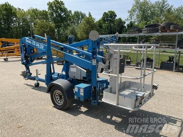 Genie TZ-34 Plataformas aéreas montadas em atrelados