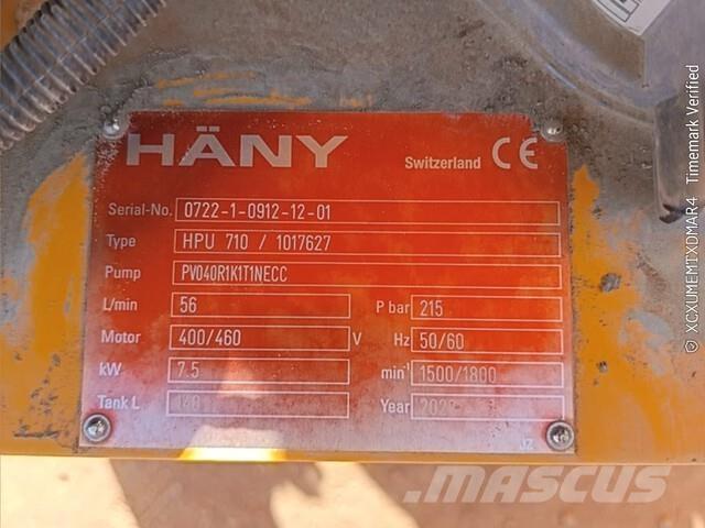  Hany HPU710 Acessórios de betonagem