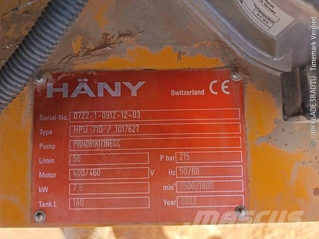  Hany HPU710 Acessórios de betonagem